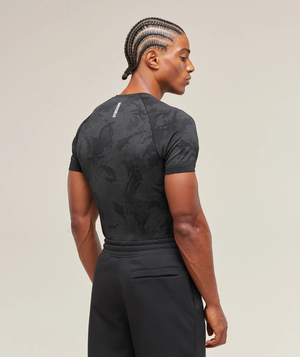 Geo Seamless T-Shirt - Gymshark