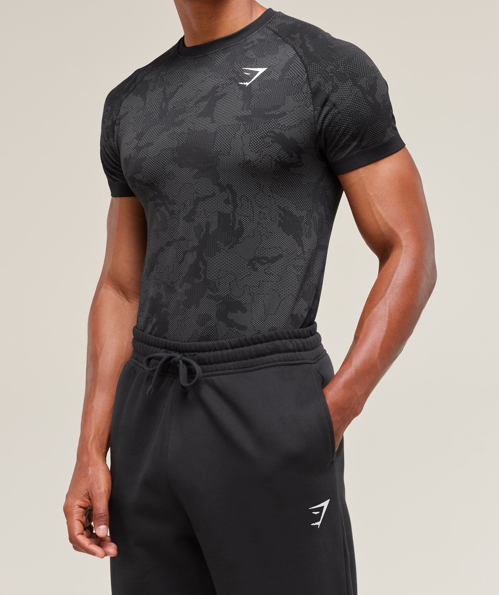 Geo Seamless T-Shirt - Gymshark