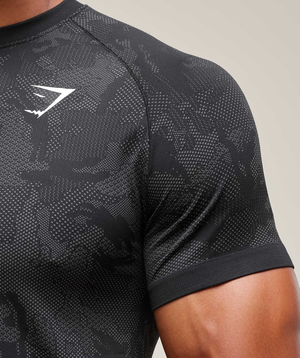 Geo Seamless T-Shirt - Gymshark