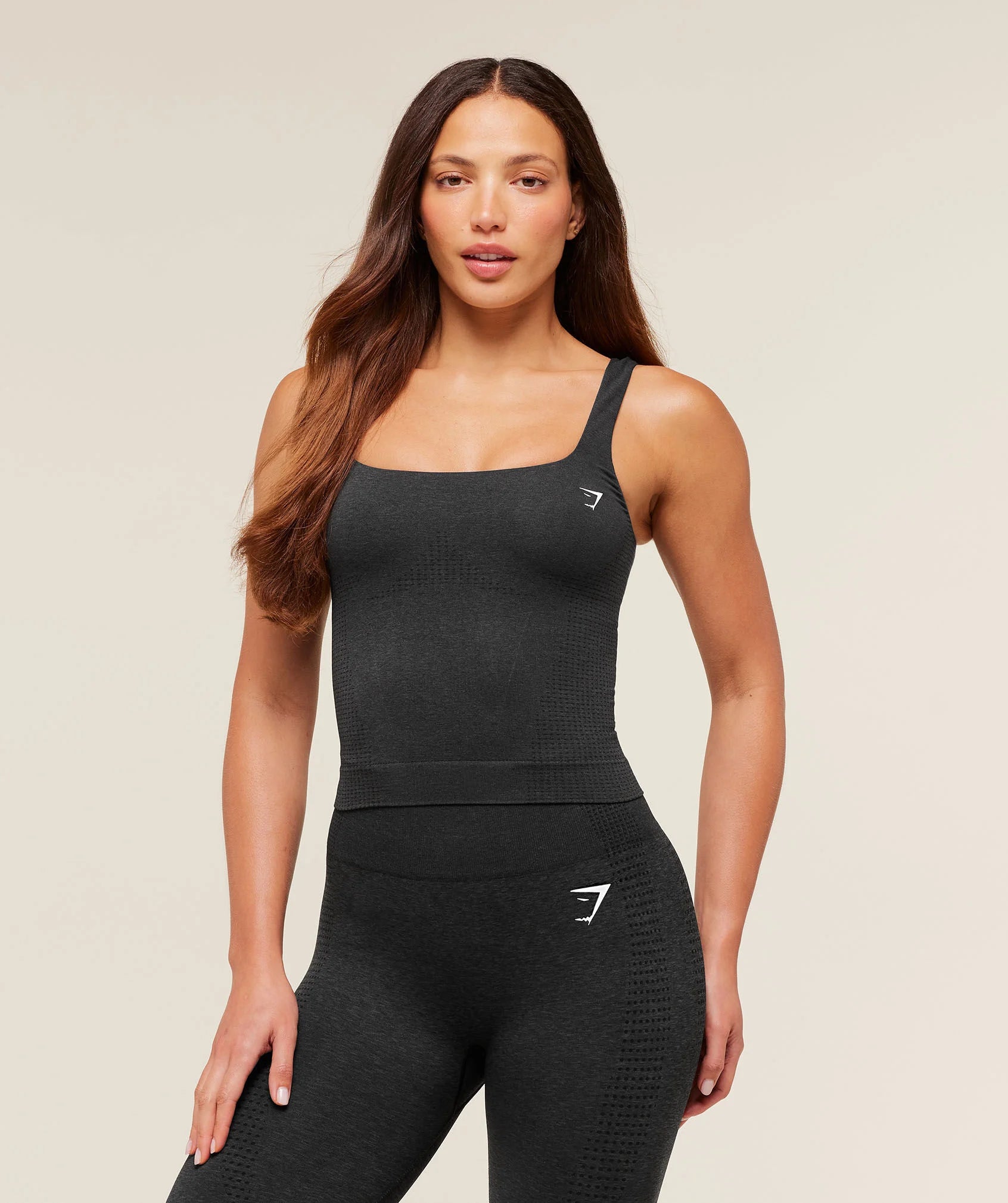 Vital Seamless Tank (With Shelf) - Gymshark