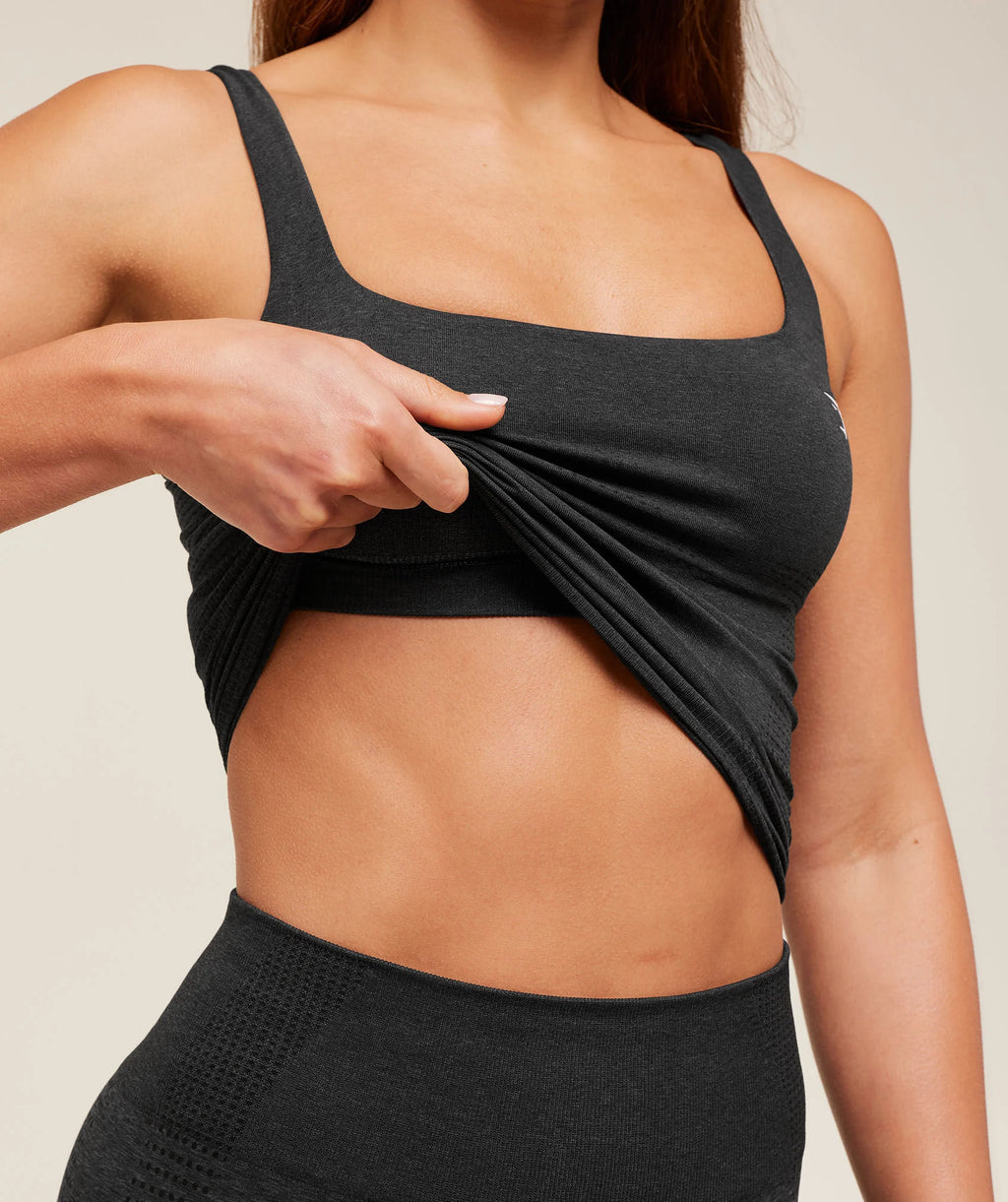 Vital Seamless Tank (With Shelf) - Gymshark