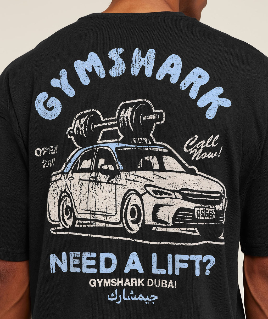 Dubai Taxi T-Shirt - Gymshark