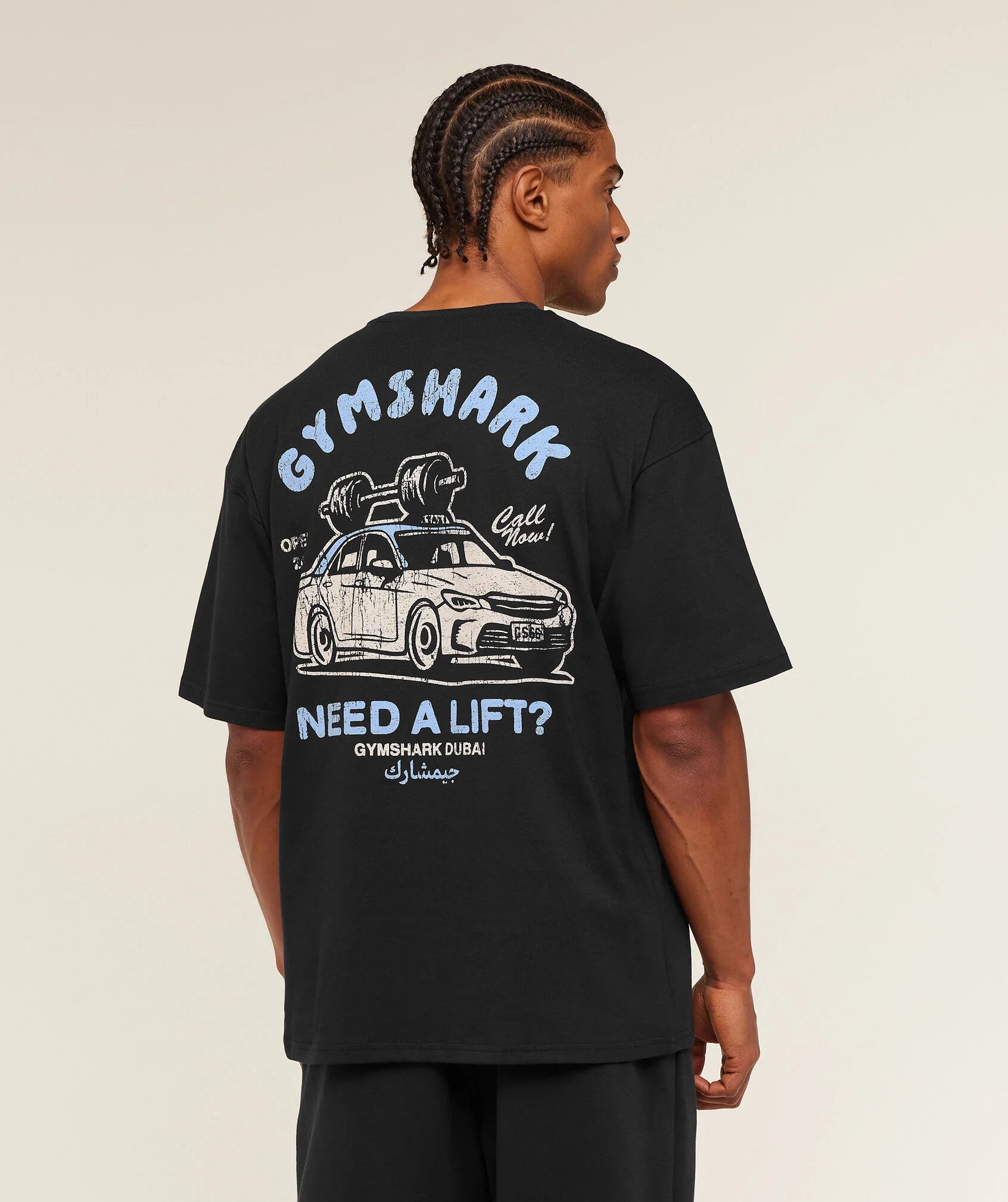Dubai Taxi T-Shirt - Gymshark