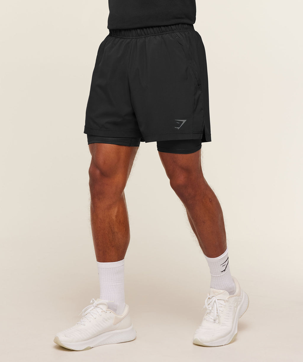 Sports 5" (2 In 1) Shorts - Gymshark