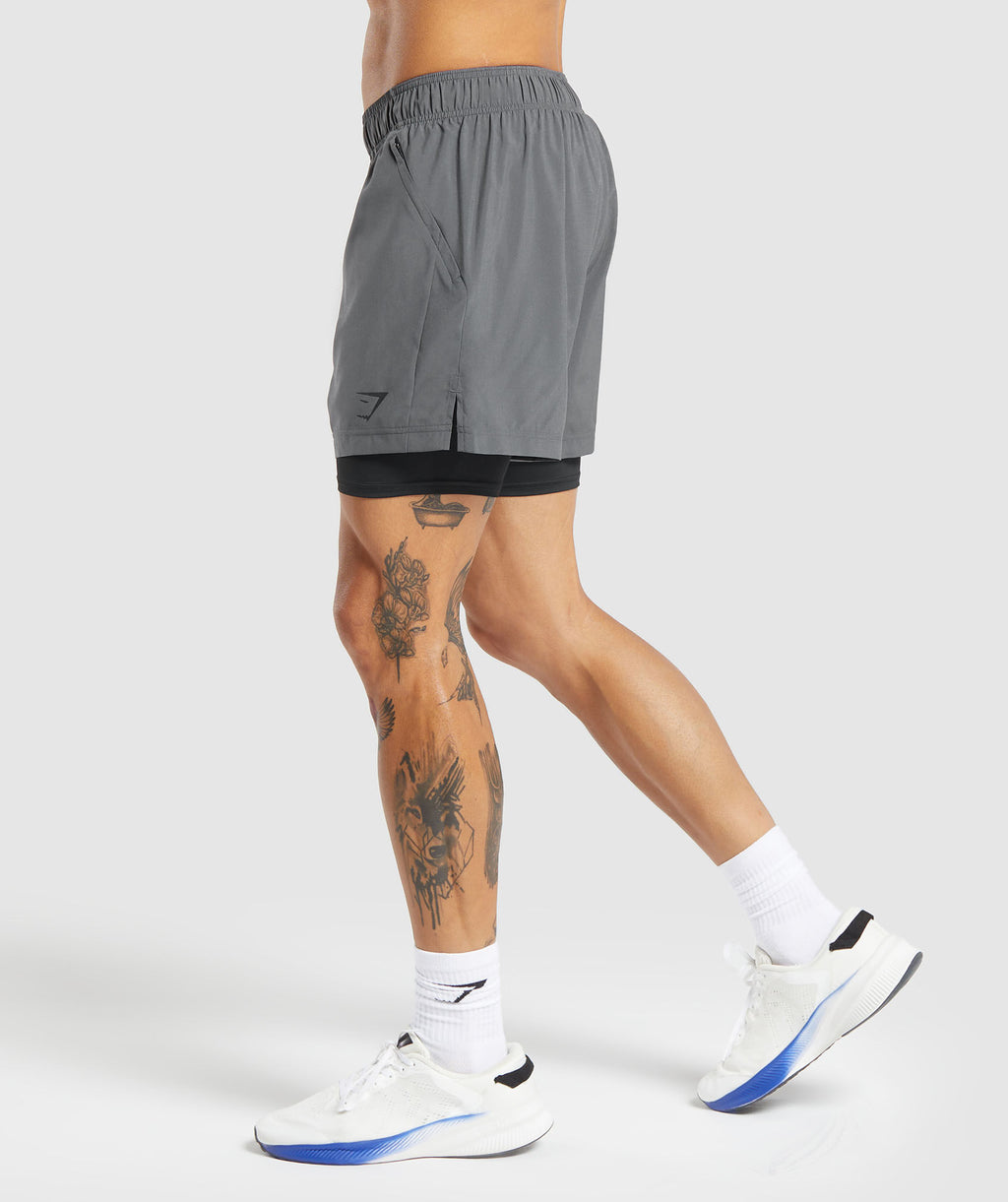 Sports 5" (2 In 1) Shorts - Gymshark