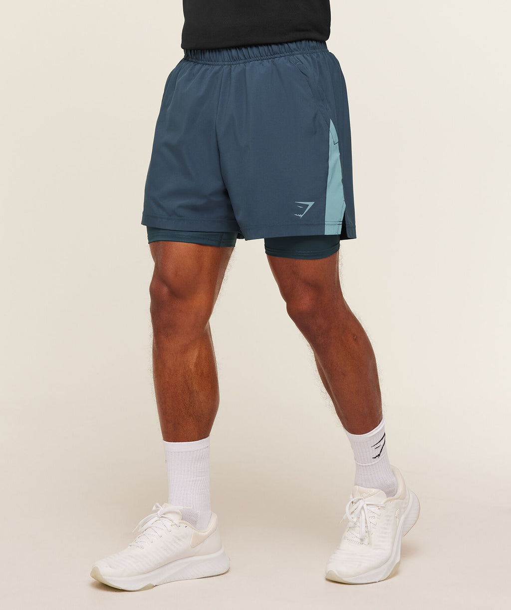 Sports 5" (2 In 1) Shorts - Gymshark
